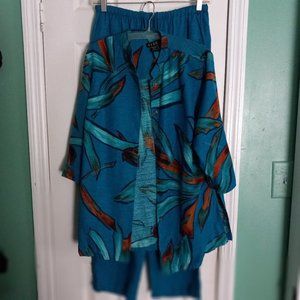 elcc silk pant  outfit